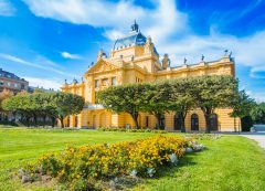 Teatro nacional en Zagreb, Croacia