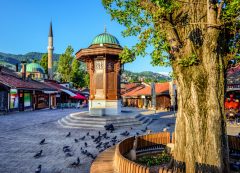 Plaza de Bascarsija, Sarajevo