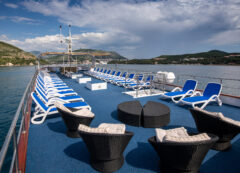 Crucero poe el mar Adriático