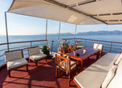 Crucero poe el mar Adriático