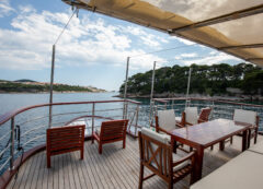 Crucero poe el mar Adriático