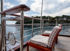 Crucero poe el mar Adriático