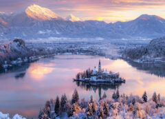 Un paisaje de cuento este invierno.